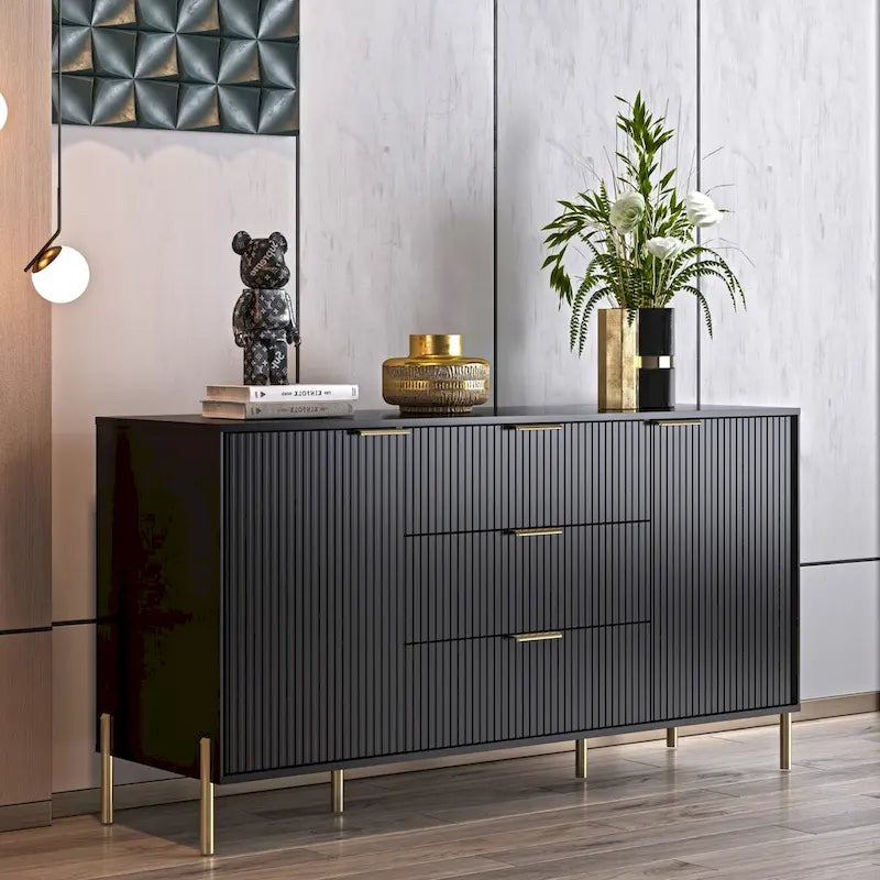 58 Premium Storage Cabinet Dresser - Versatile and Stylish