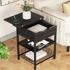 Nightstand with Charging Station