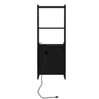 Modern Smart Nightstand with Charging Station and Night Light