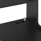 Modern Smart Nightstand with Charging Station and Night Light