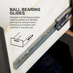 Furniture of America Taia Contemporary Grey 3-Piece Panel Bed, Nightstand and Dresser Set with LED