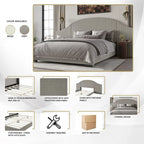 CraftPorch Contemporary Wall Panel Bed