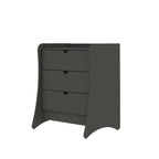 Manhattan Comfort Coney 2-Piece Mid-Century Modern Dresser and Nightstand Set