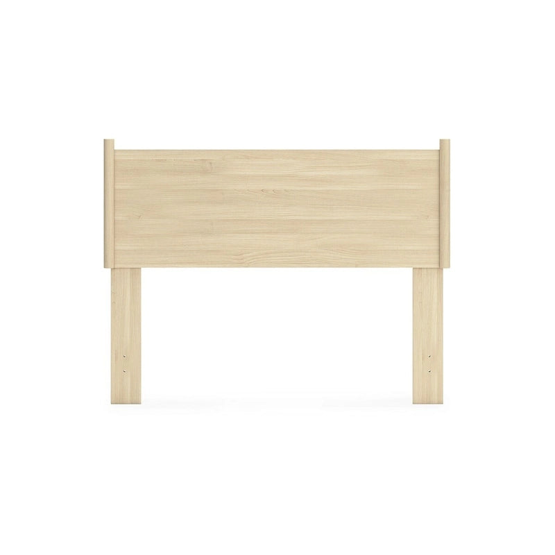 Signature Design by Ashley Cabinella Tan Panel Headboard with Dresser and Nightstand