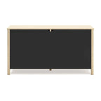 Signature Design by Ashley Cabinella Tan Panel Headboard with Dresser and Nightstand