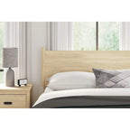 Signature Design by Ashley Cabinella Tan Panel Headboard with Dresser and Nightstand