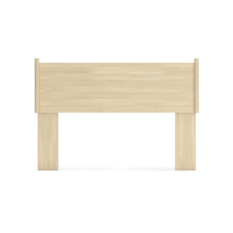 Signature Design by Ashley Cabinella Tan Panel Headboard with Dresser and Nightstand