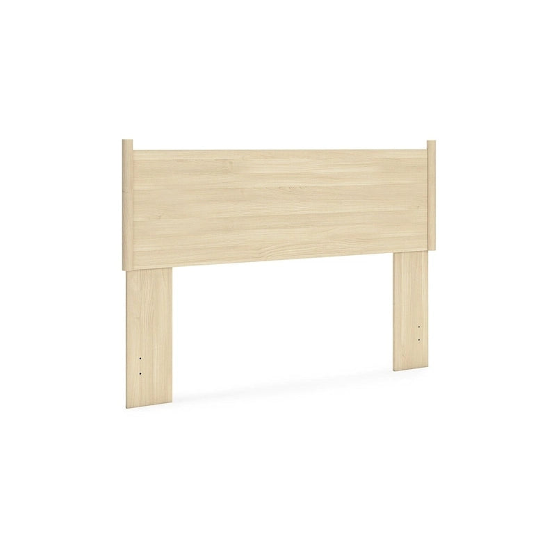 Signature Design by Ashley Cabinella Tan Panel Headboard with Dresser and Nightstand