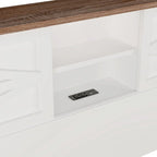 3-Pieces Bedroom Sets Queen Size Platform Bed with Storage Nightstand and Dresser