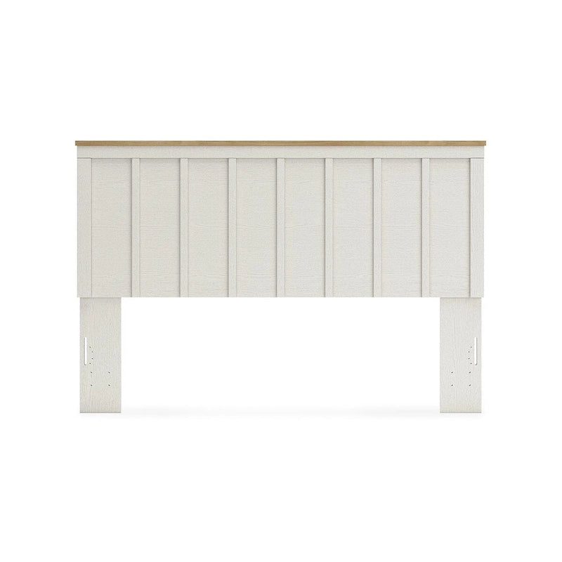 Signature Design by Ashley Linnocreek White/Brown Panel Headboard