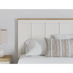 Signature Design by Ashley Linnocreek White/Brown Panel Headboard