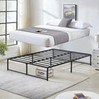 Javlergo 14-Inch Full Size Metal Platform Bed Frame, No Box Spring Needed