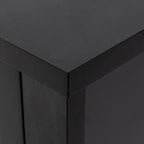 Modern Drawer Dresser with Solid Wood Frame and Retro Shell Handle