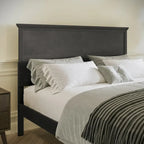 Solid Wood Platform Bed Frame with Headboard and Footboard