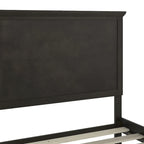 Solid Wood Platform Bed Frame with Headboard and Footboard