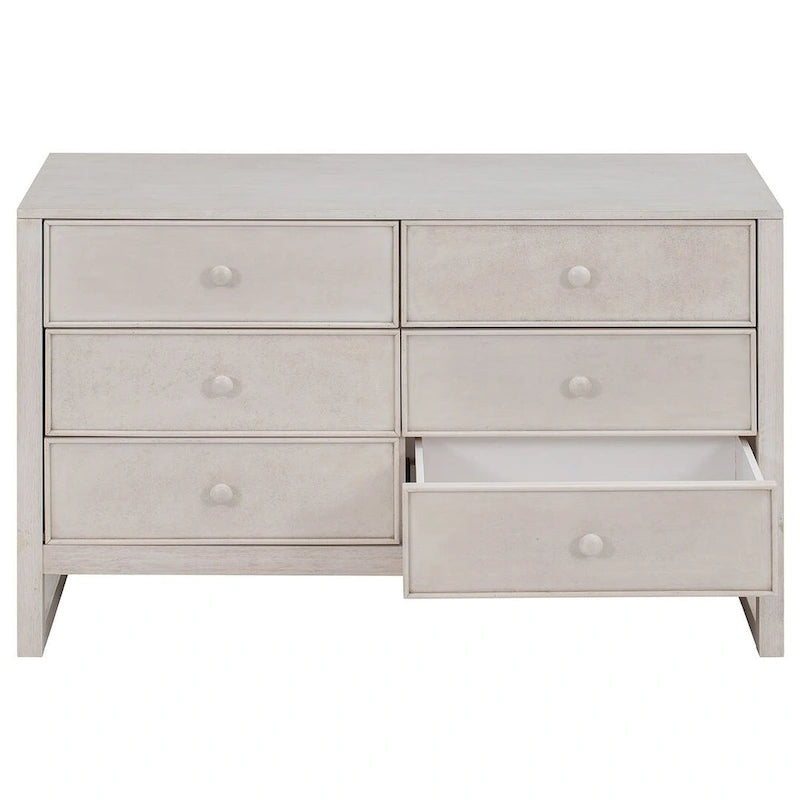 47.8 L Rustic Wooden Dresser Chest of Drawers for Bedroom