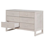 47.8 L Rustic Wooden Dresser Chest of Drawers for Bedroom
