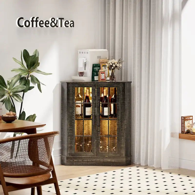 20Wide Corner Storage Cabinet - N/A