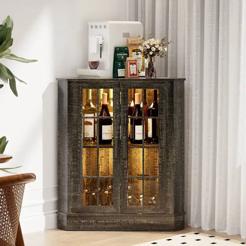 20Wide Corner Storage Cabinet - N/A