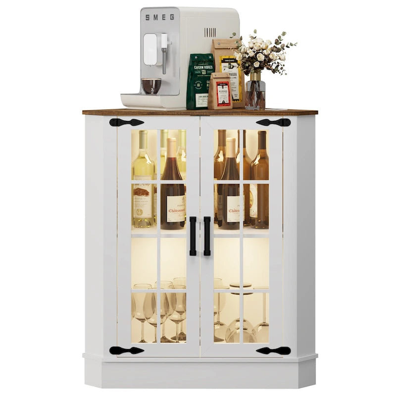 20Wide Corner Storage Cabinet - N/A