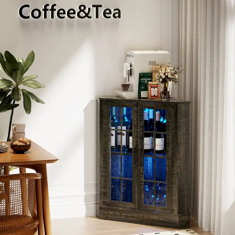 20Wide Corner Storage Cabinet - N/A