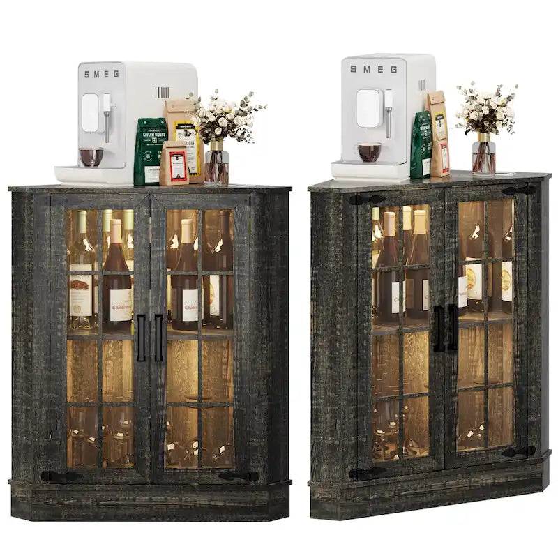 20Wide Corner Storage Cabinet - N/A