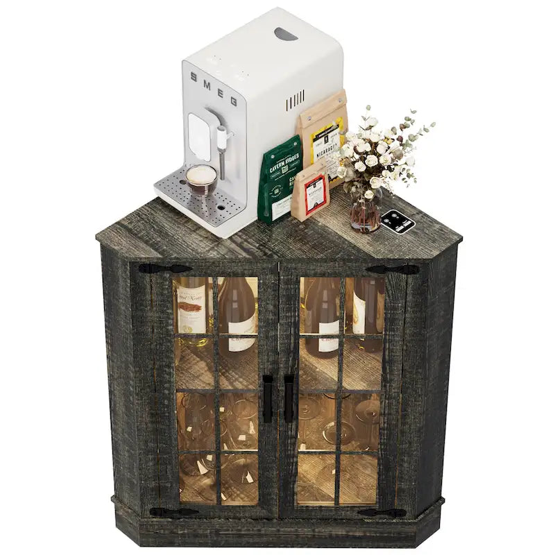 20Wide Corner Storage Cabinet - N/A