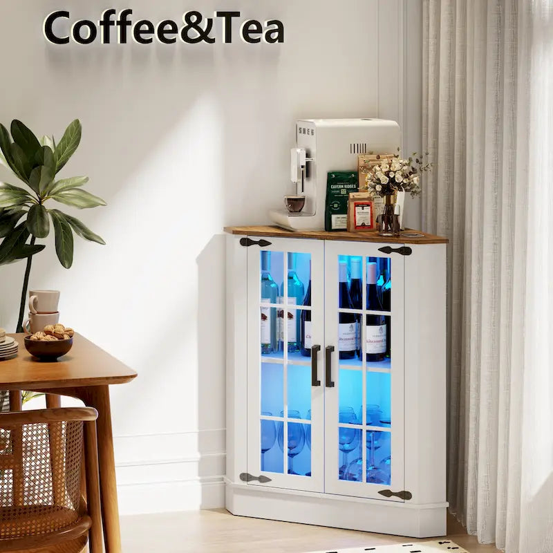 20Wide Corner Storage Cabinet - N/A