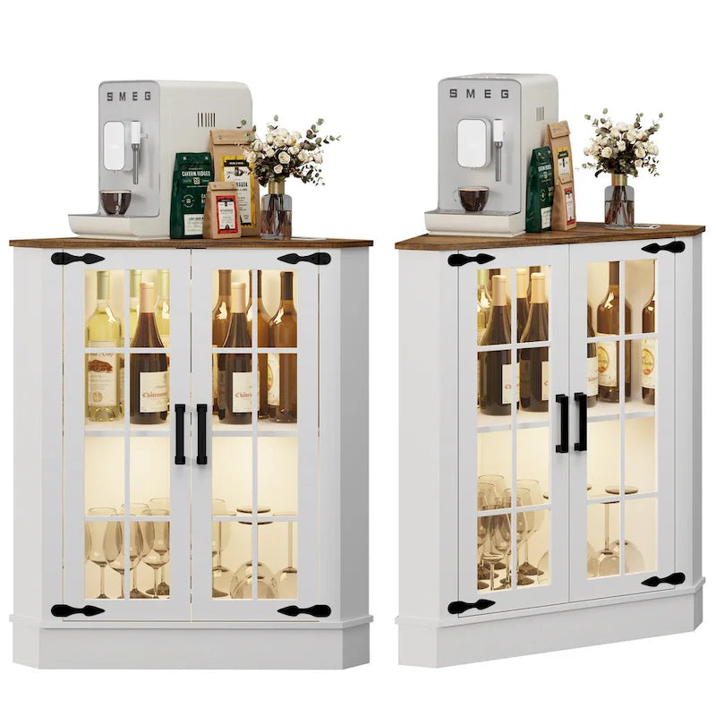 20Wide Corner Storage Cabinet - N/A