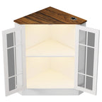 20Wide Corner Storage Cabinet - N/A