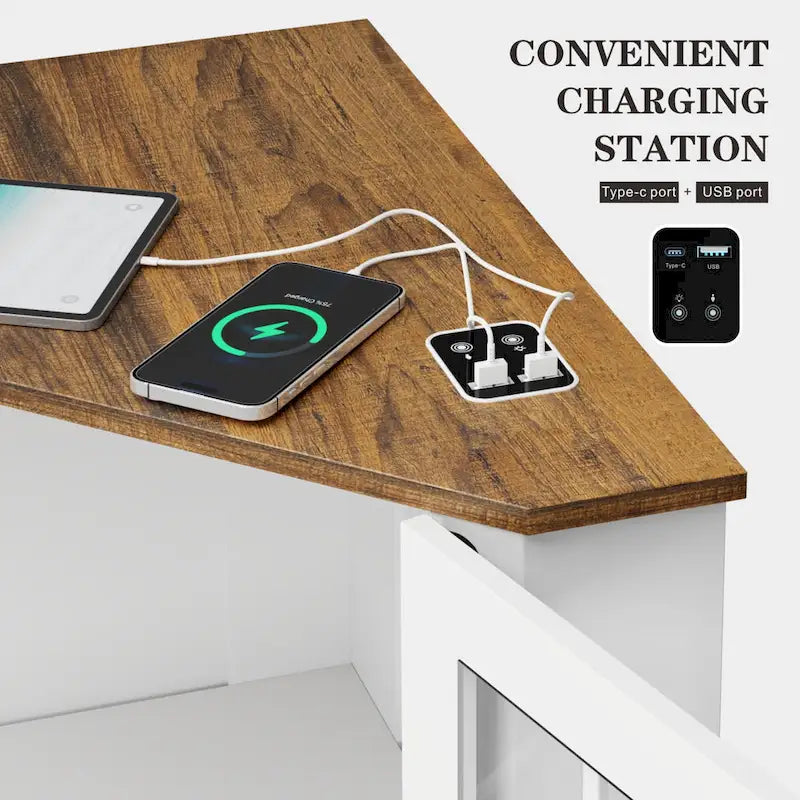 20Wide Corner Storage Cabinet - N/A