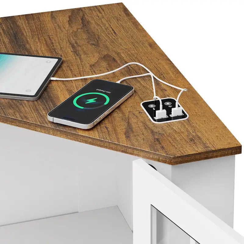 20Wide Corner Storage Cabinet - N/A