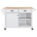 Kitchen Island Cart with Storage for Diningroom