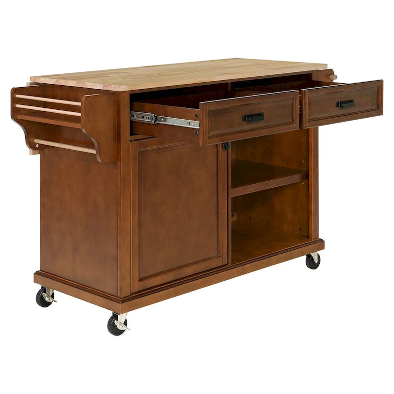 Kitchen Island Cart with Storage for Diningroom