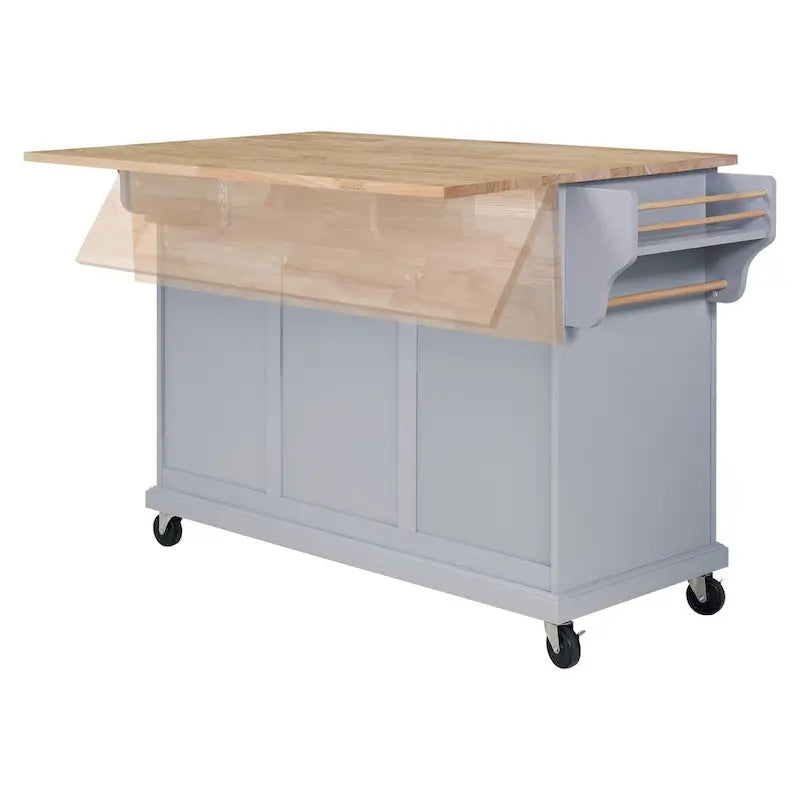 Kitchen Island Cart with Storage for Diningroom