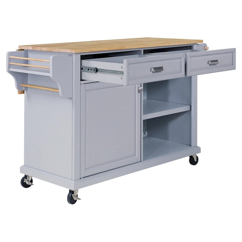Kitchen Island Cart with Storage for Diningroom