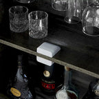 Industrial Wine Bar Cabinet, Liquor Storage Credenza, Sideboard with Wine Racks & Stemware Holder 55.12'w x 13.78'd x 30.31' h