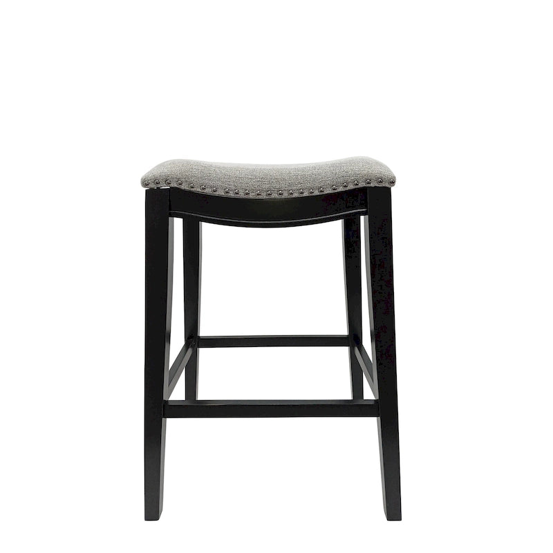 Carolina Living Sawyer 30 Saddle Barstool - Set of 2