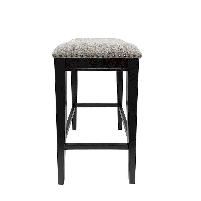 Carolina Living Sawyer 30 Saddle Barstool - Set of 2