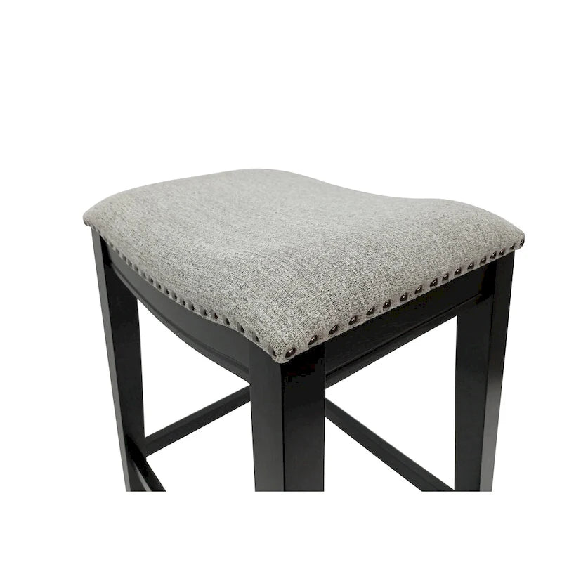 Carolina Living Sawyer 30 Saddle Barstool - Set of 2