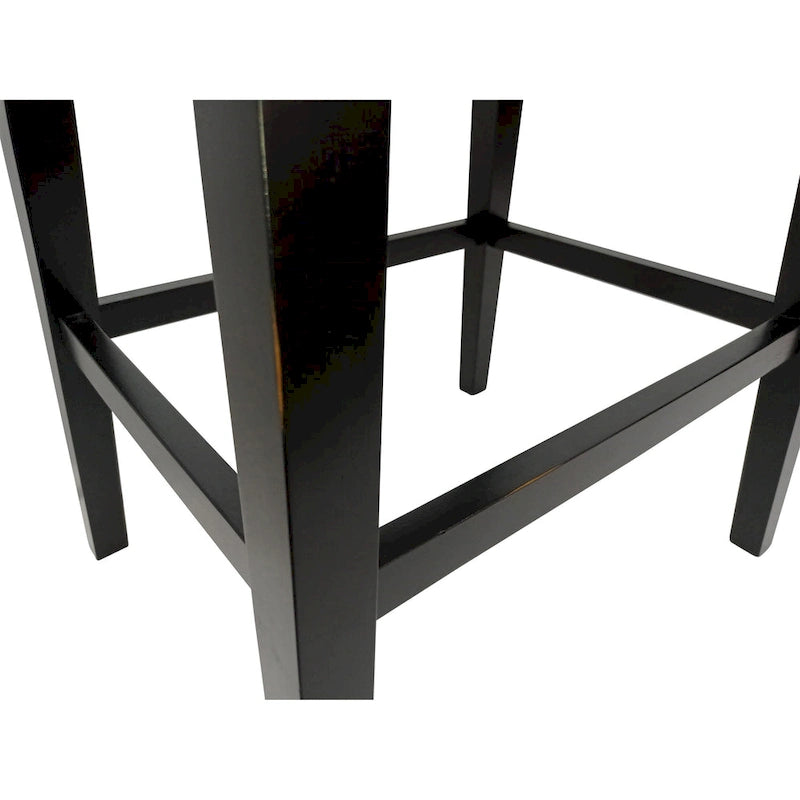 Carolina Living Sawyer 30 Saddle Barstool - Set of 2