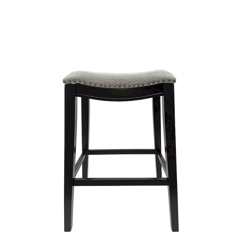 Carolina Living Sawyer 30 Saddle Barstool - Set of 2