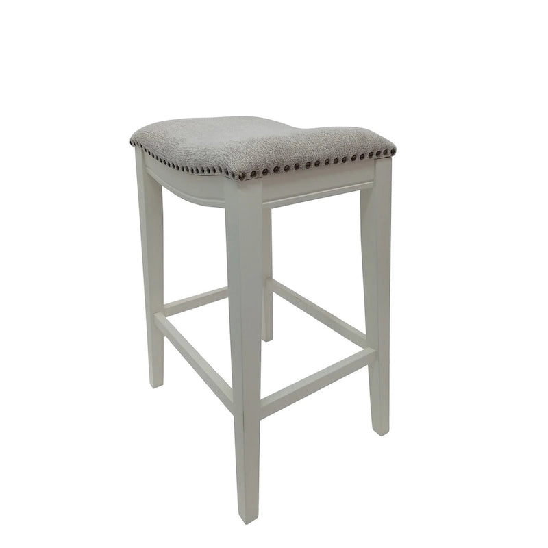 Carolina Living Sawyer 30 Saddle Barstool - Set of 2