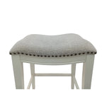 Carolina Living Sawyer 30 Saddle Barstool - Set of 2