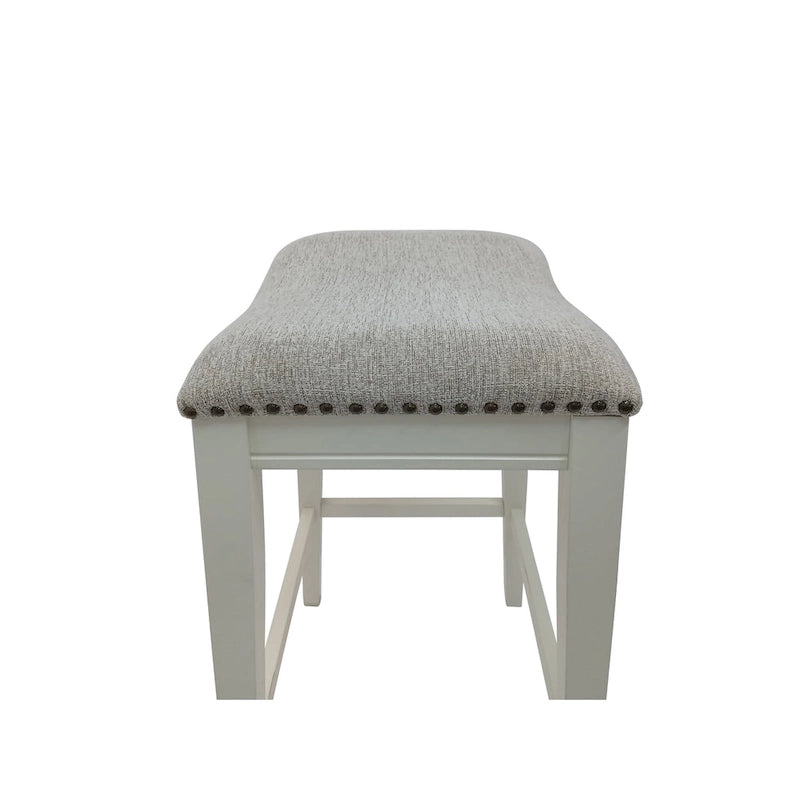 Carolina Living Sawyer 30 Saddle Barstool - Set of 2