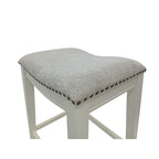 Carolina Living Sawyer 30 Saddle Barstool - Set of 2