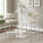 Albie Fabric Bar Stools - Set of 2