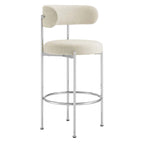 Albie Fabric Bar Stools - Set of 2