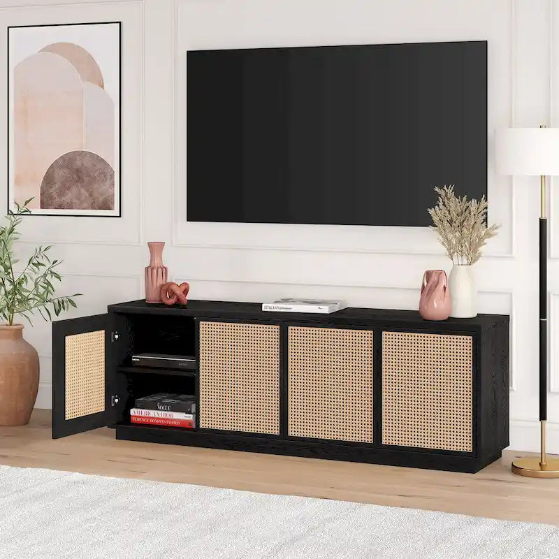 Pryce Rectangular TV Stand for TV's up to 78 - 70 Wide
