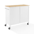 Crosley Soren Wood Top Kitchen Island/Cart - 18d x 42.13w x 37.5h